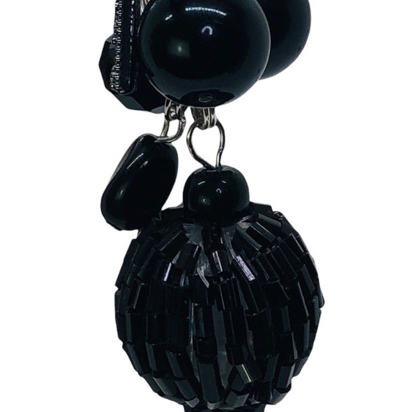 Hand-Crafted Black Beaded Cross Charm Wine Cork PURSE/Backpack Keychain Jewelry - Picture 11 of 16